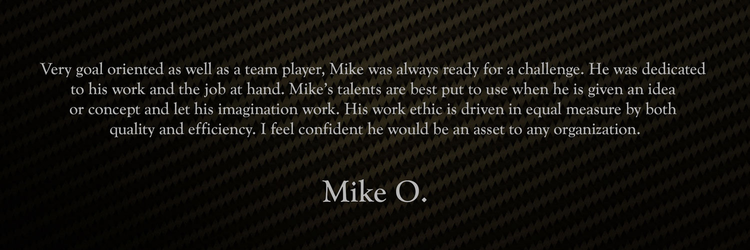 Mike O Testimony